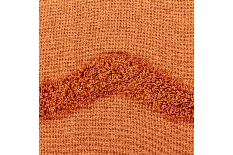 Plaid Khari Orange - Orange - Tekstiler - Pude & plaid - Tæpper & plaider