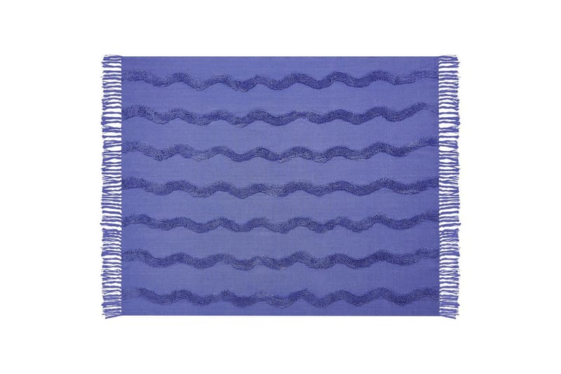 Plaid Khari Violet - Violet - Tekstiler - Pude & plaid - Tæpper & plaider