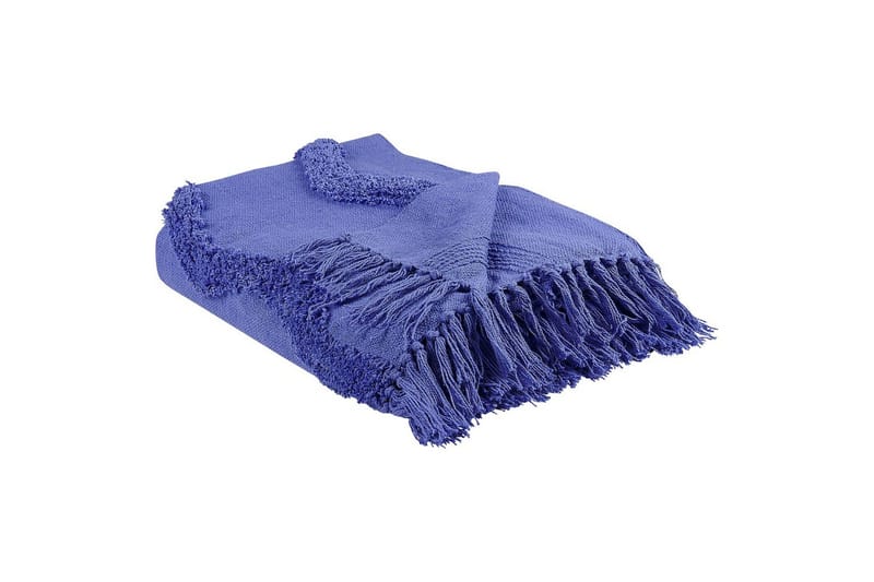 Plaid Khari Violet - Violet - Tekstiler - Pude & plaid - Tæpper & plaider