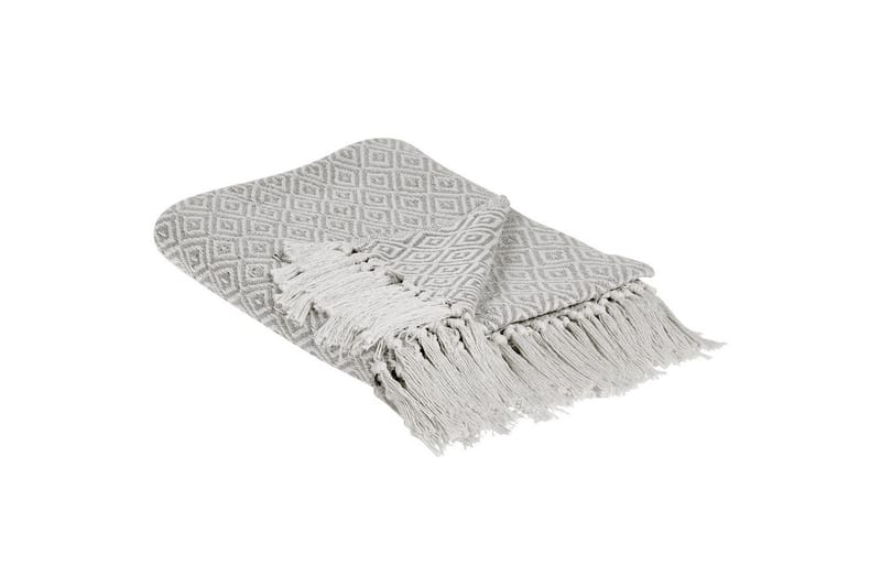 Plaid Mityal Beige/grå - Beige/grå - Tekstiler - Pude & plaid - Tæpper & plaider