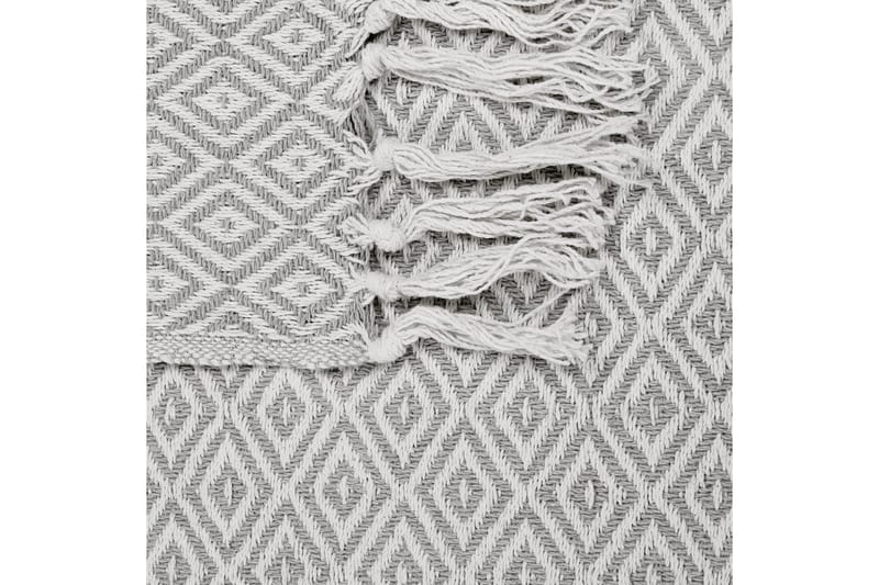 Plaid Mityal Beige/grå - Beige/grå - Tekstiler - Pude & plaid - Tæpper & plaider