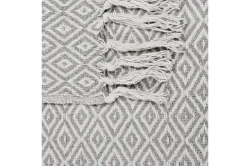 Plaid Mityal Beige/grå - Beige/grå - Tekstiler - Pude & plaid - Tæpper & plaider