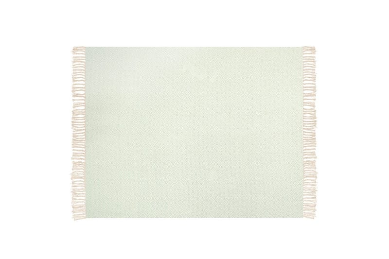 Plaid Mityal Grøn/beige - Grøn/beige - Tekstiler - Pude & plaid - Tæpper & plaider