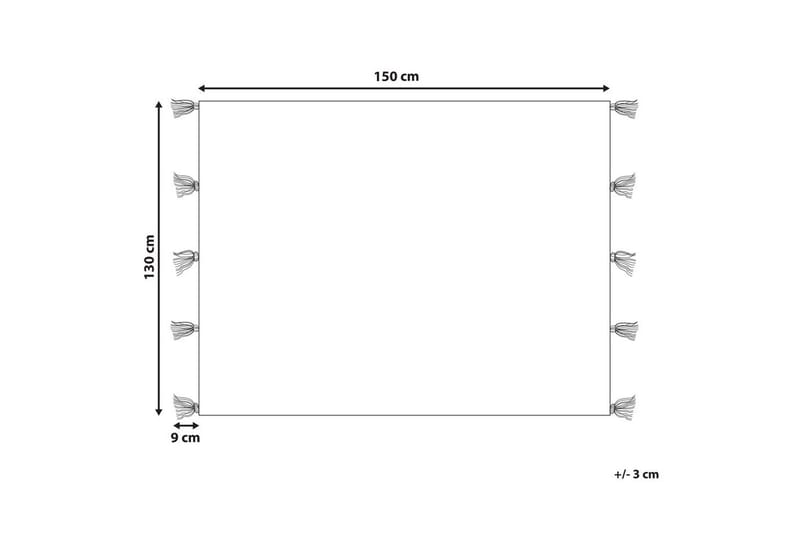 Plaid Saatli - Tekstiler - Pude & plaid - Tæpper & plaider