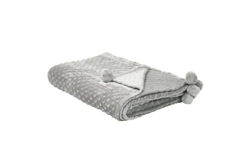 Plaid Samur Grå, 200x220 cm - Grå, 200x220 cm - Tekstiler - Pude & plaid - Tæpper & plaider