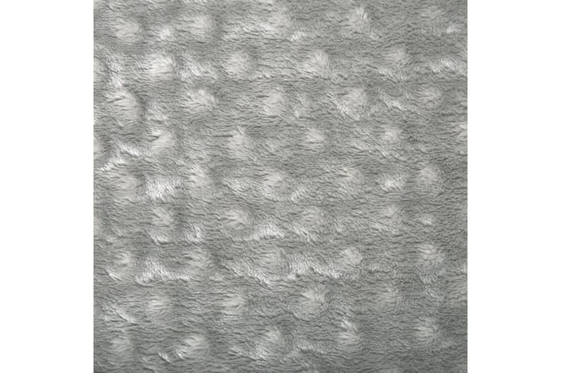 Plaid Samur Grå, 200x220 cm - Grå, 200x220 cm - Tekstiler - Pude & plaid - Tæpper & plaider