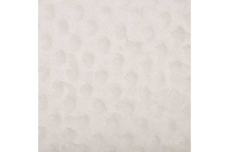 Plaid Samur Hvid, 150x200 cm - Hvid, 150x200 cm - Tekstiler - Pude & plaid - Tæpper & plaider