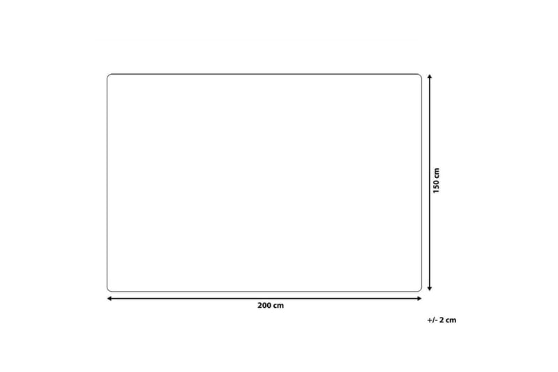 Plaid Samur Hvid, 150x200 cm - Hvid, 150x200 cm - Tekstiler - Pude & plaid - Tæpper & plaider