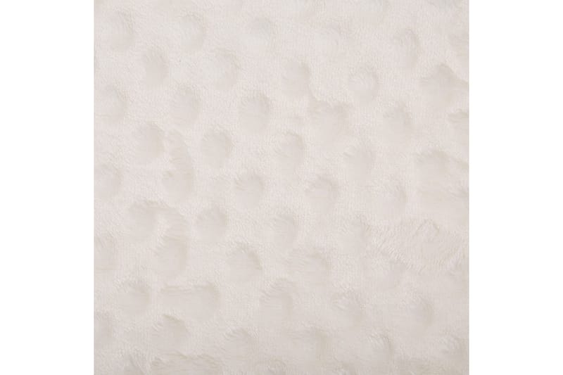 Plaid Samur Hvid, 200x220 cm - Hvid, 200x220 cm - Tekstiler - Pude & plaid - Tæpper & plaider