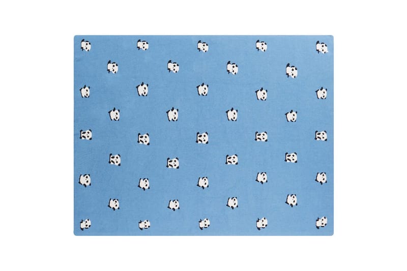 Plaid Talokan Blå/sort/hvid - Blå/sort/hvid - Tekstiler - Pude & plaid - Tæpper & plaider