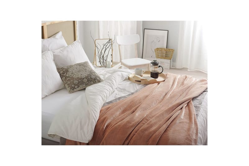 Plaid Terke Brun - Brun - Tekstiler - Pude & plaid - Tæpper & plaider