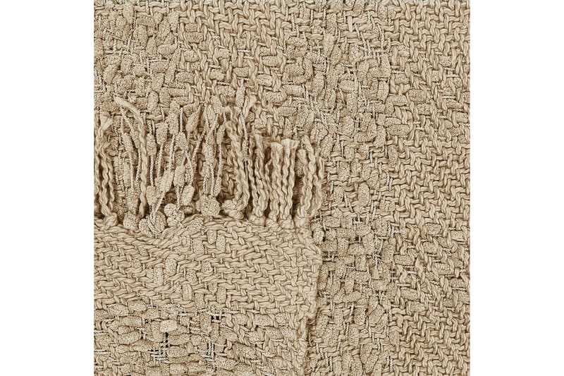 Plaid Vella Beige, 190x230 cm - Beige, 190x230 cm - Tekstiler - Pude & plaid - Tæpper & plaider