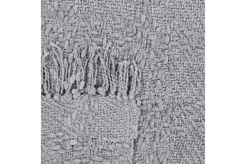 Plaid Vella Grå, 220x240 cm - Grå, 220x240 cm - Tekstiler - Pude & plaid - Tæpper & plaider