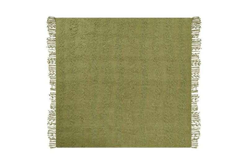 Plaid Vella Grøn, 200x220 cm - Grøn, 200x220 cm - Tekstiler - Pude & plaid - Tæpper & plaider