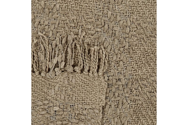 Plaid Vella Taupe, 220x240 cm - Taupe, 220x240 cm - Tekstiler - Pude & plaid - Tæpper & plaider