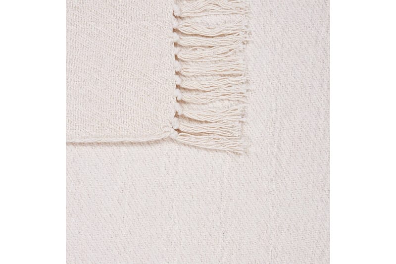 Plaid Yarsa Beige - Beige - Tekstiler - Pude & plaid - Tæpper & plaider