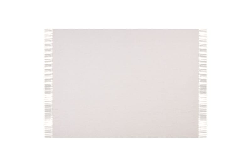 Plaid Yarsa Beige - Beige - Tekstiler - Pude & plaid - Tæpper & plaider