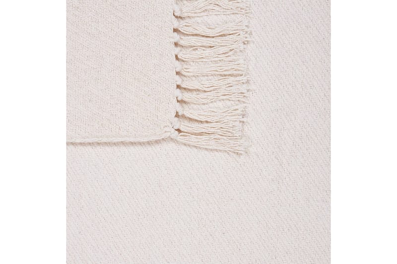 Plaid Yarsa Beige - Beige - Tekstiler - Pude & plaid - Tæpper & plaider