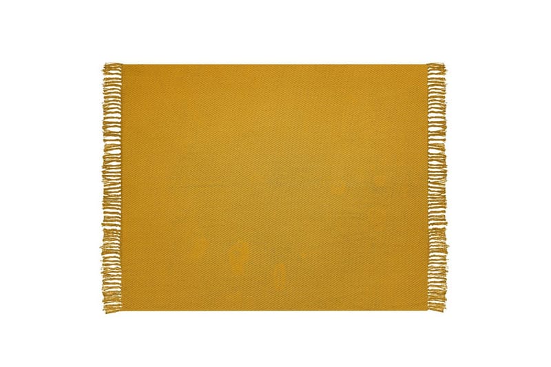 Plaid Yarsa Gul - Gul - Tekstiler - Pude & plaid - Tæpper & plaider