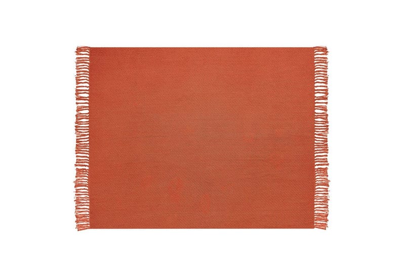 Plaid Yarsa Rød - Rød - Tekstiler - Pude & plaid - Tæpper & plaider