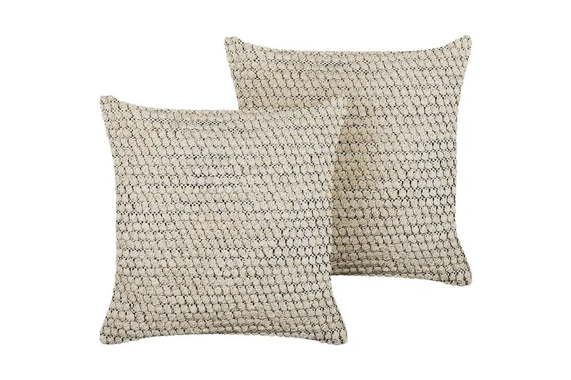 Prydnadskuddar Beige, Svart, undefined