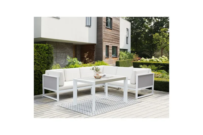 Pudebetræk Castella Hvid - Hvid - Havemøbler - Hynder - Hyndebetræk