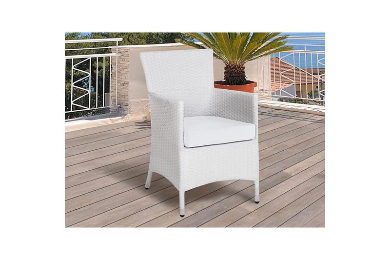 Pudebetræk Italy Hvid - Hvid - Havemøbler - Hynder - Hyndebetræk