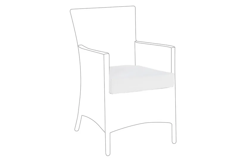 Pudebetræk Italy Hvid, Hvid