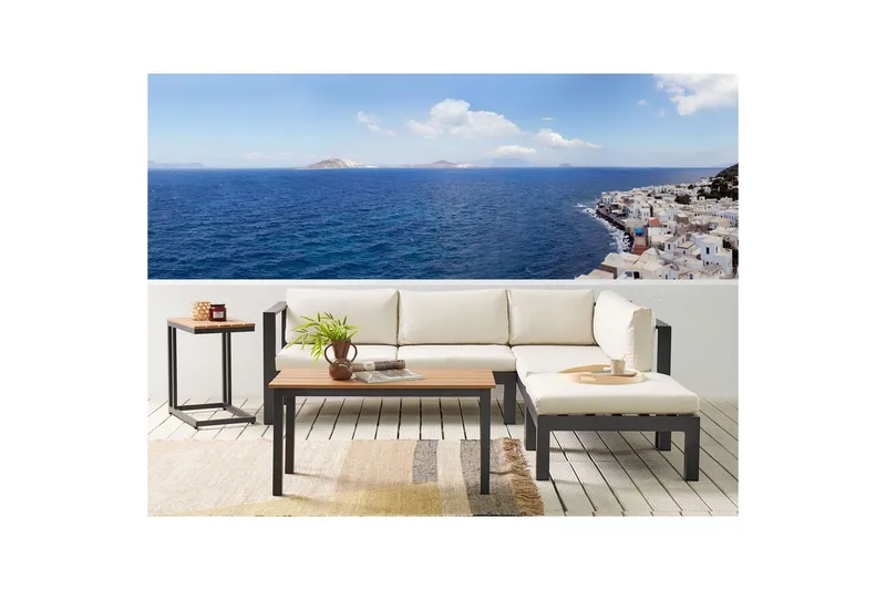 Pudebetræk Messina Beige - Beige - Havemøbler - Hynder - Hyndebetræk