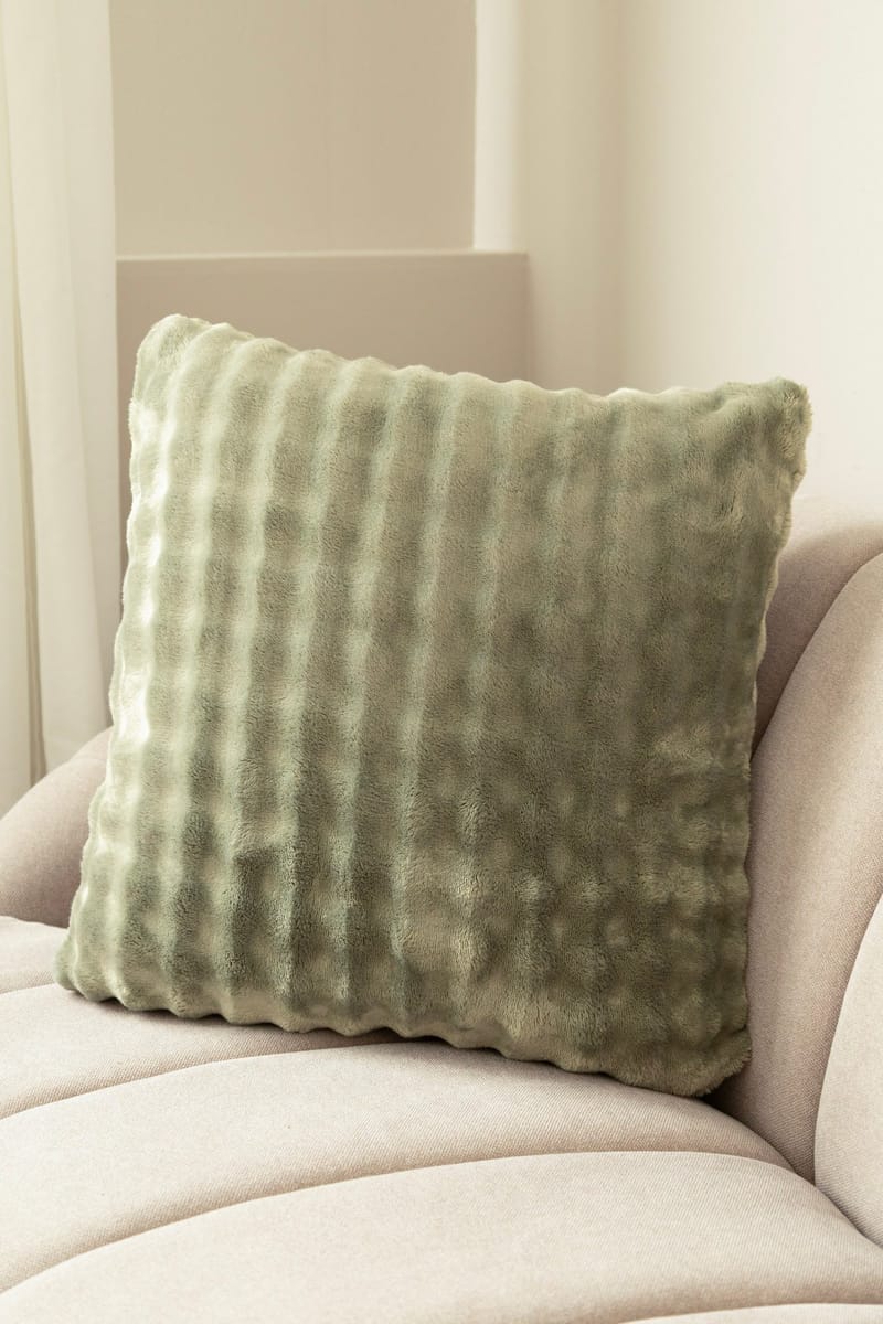 Pyntepude Pom Pom 50x50 cm - Grøn - Tekstiler - Pude & plaid - Pyntepuder & pudebetræk