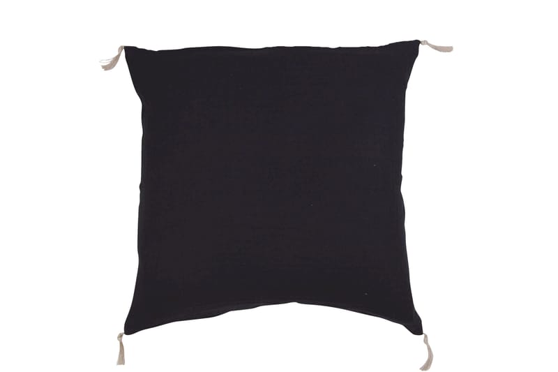 Mabiya Pudebetræk 60x60 cm - Sort - Tekstiler - Pude & plaid - Pyntepuder & pudebetræk