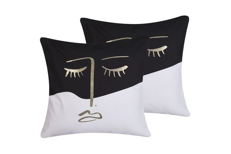 Pyntepuder Abelia sæt af 2, undefined