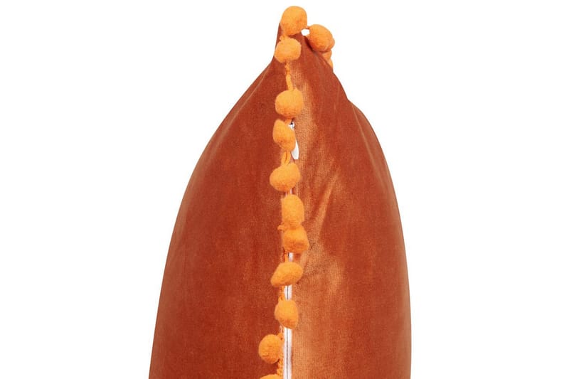 Pyntepuder Aerangis sæt á 2 Orange - Orange - Tekstiler - Pude & plaid - Udendørs puder