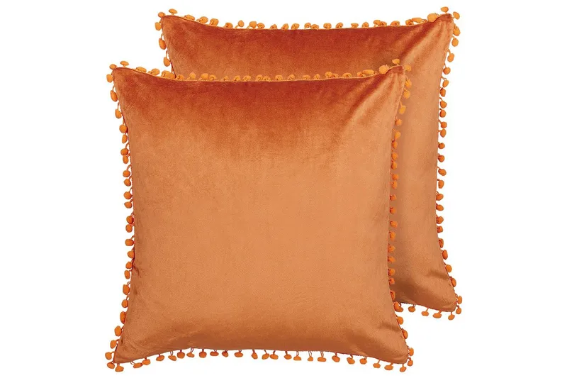 Pyntepuder Aerangis sæt á 2 Orange, Orange