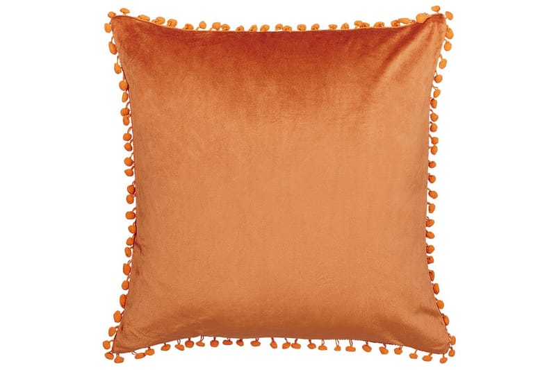Pyntepuder Aerangis sæt á 2 Orange - Orange - Tekstiler - Pude & plaid - Udendørs puder