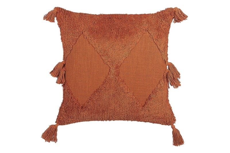 Pyntepuder Avium Orange - Orange - Tekstiler - Pude & plaid - Udendørs puder