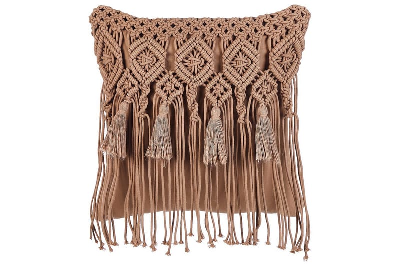 Pyntepuder Bamian sæt om 2 Brun - Brun - Tekstiler - Pude & plaid - Udendørs puder