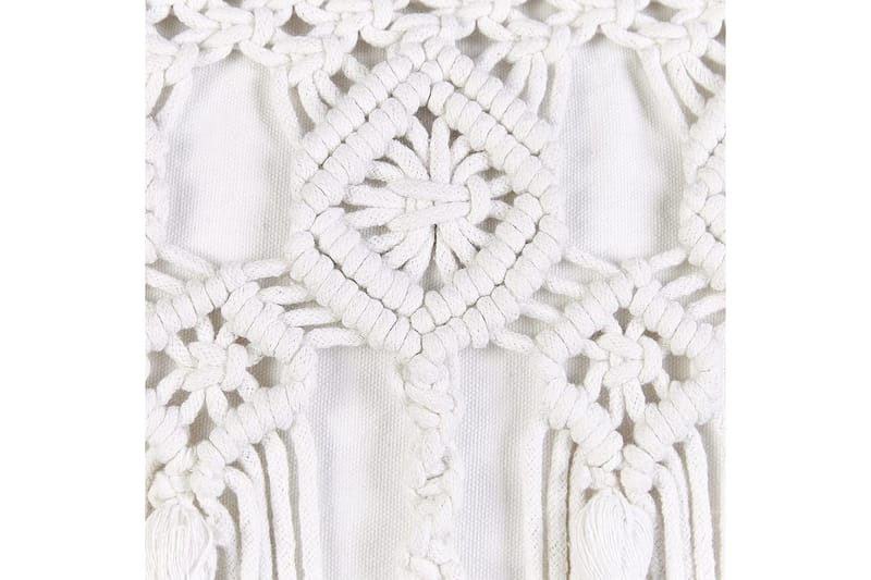 Pyntepuder Bamian sæt om 2 Hvid - Hvid - Tekstiler - Pude & plaid - Udendørs puder