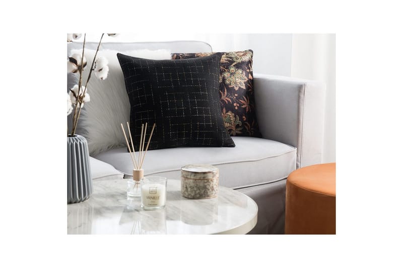 Pyntepuder Bellflower sæt af 2 - Tekstiler - Pude & plaid - Udendørs puder