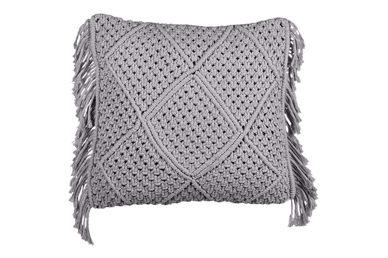 Pyntepuder Besham sæt med 2 Grå - Grå - Tekstiler - Pude & plaid - Udendørs puder