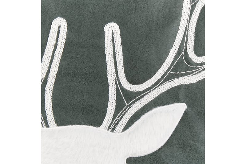 Pyntepuder Bicocca sæt af 2 Grøn/Hvid - Grøn/Hvid - Tekstiler - Pude & plaid - Udendørs puder