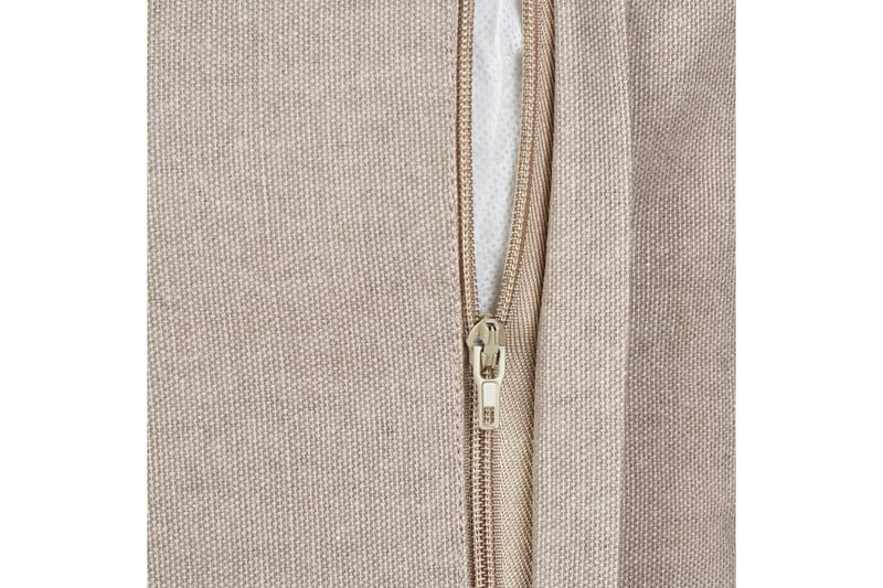 Pyntepuder Bossiella sæt á 2 Beige/guld - Beige/guld - Tekstiler - Pude & plaid - Udendørs puder