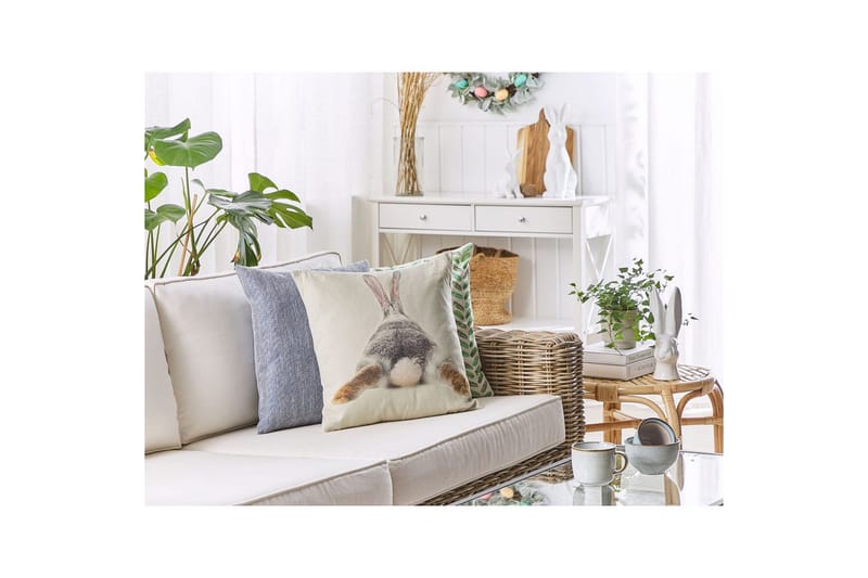 Pyntepuder Buxus sæt af 2 - Tekstiler - Pude & plaid - Udendørs puder