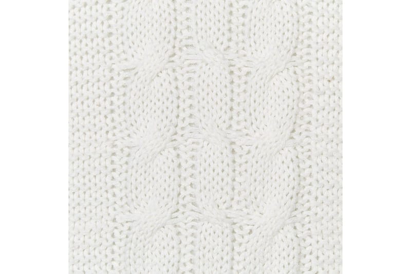 Pyntepuder Cadetia sæt á 2 Hvid - Hvid - Tekstiler - Pude & plaid - Udendørs puder