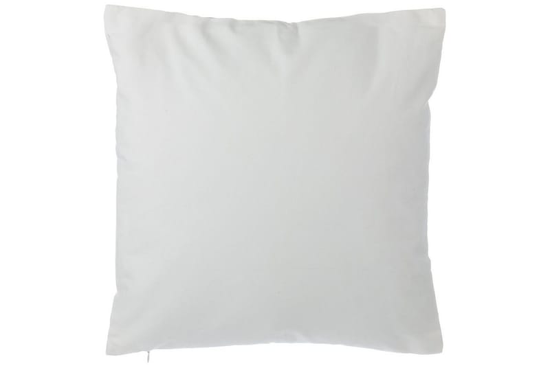 Pyntepuder Clarkia sæt af 2 Hvid/Blå/Guld - Hvid/Blå/Guld - Tekstiler - Pude & plaid - Udendørs puder