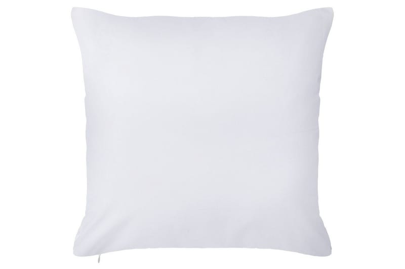 Pyntepuder Clarkia sæt af 2 Hvid/guld/rosa - Hvid/guld/rosa - Tekstiler - Pude & plaid - Udendørs puder