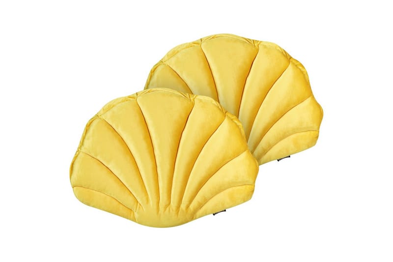 Pyntepuder Consolida sæt af 2 Gul, Gul