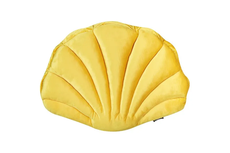 Pyntepuder Consolida sæt af 2 Gul - Gul - Tekstiler - Pude & plaid - Udendørs puder