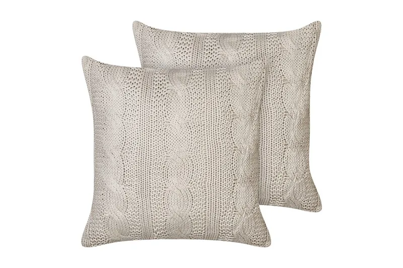 Pyntepuder Constylis sæt af 2 Beige, Beige