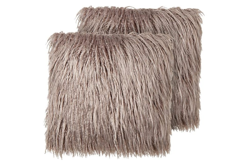 Pyntepuder Corokia sæt á 2 Beige - Beige - Tekstiler - Pude & plaid - Udendørs puder